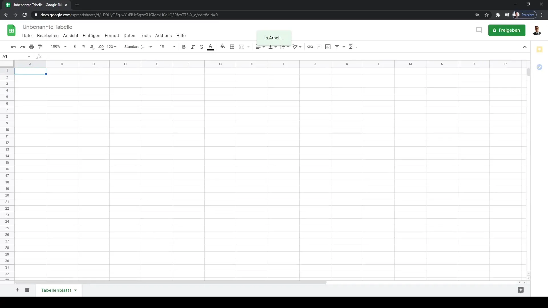 Menggunakan Google Sheets dengan mudah