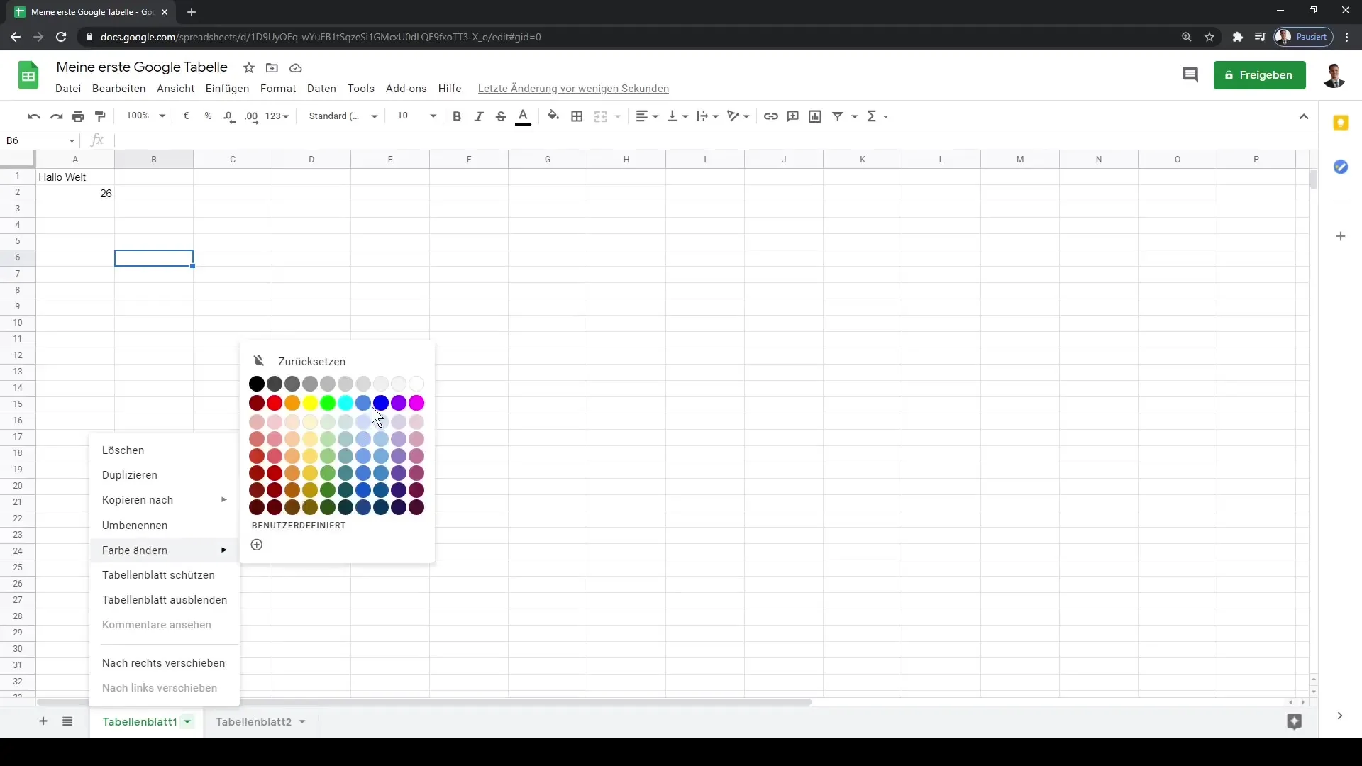 Google Sheets: Din första guide till användargränssnittet