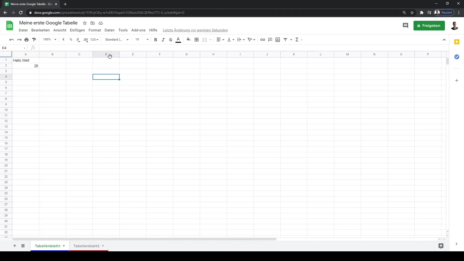 Google Sheets : Votre premier guide d'utilisation de l'interface