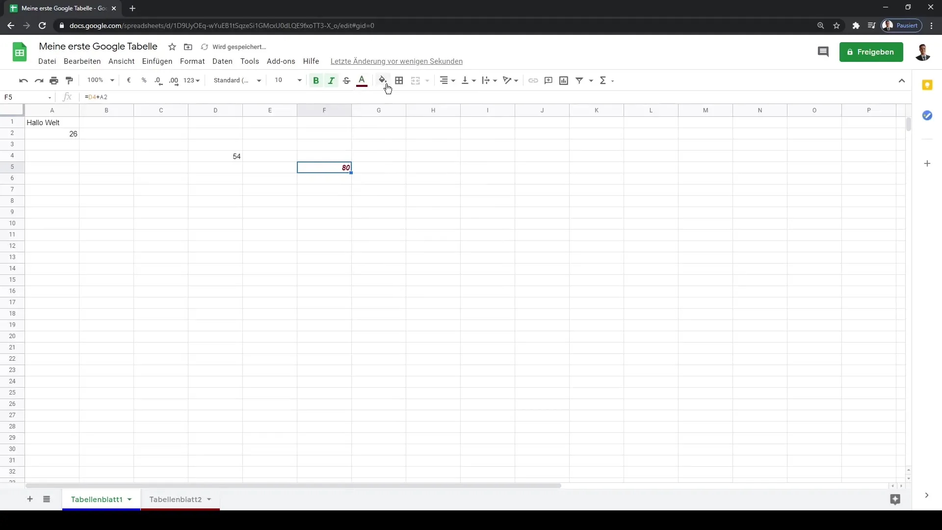 Google Sheets: Votre premier guide de l'interface utilisateur