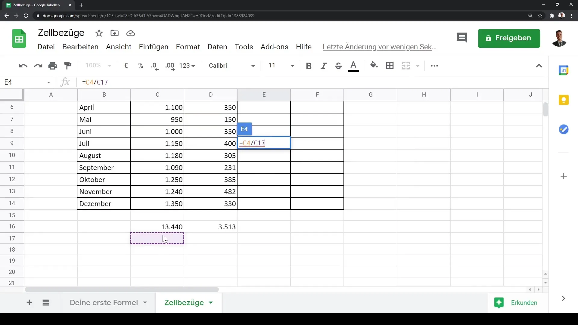 Referencias de celda en Google Sheets - Una guía completa