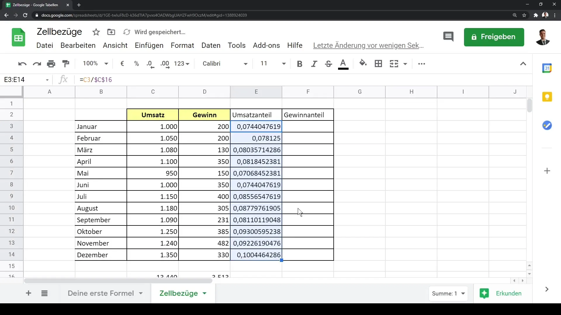 Penggunaan Sel dalam Google Sheets - Panduan Komprehensif