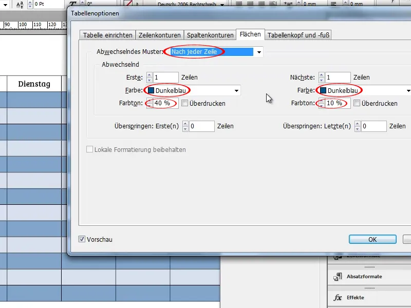 Utwórz plan lekcji w Adobe InDesign.