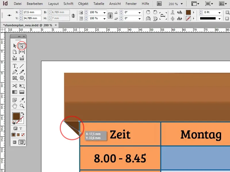 Utwórz plan lekcji w Adobe InDesign.