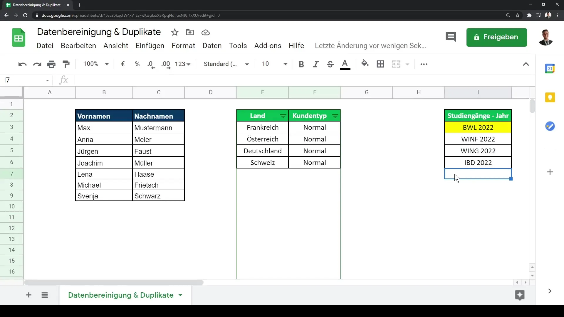 Google Sheets manual: Effektivt borttagande av dubbletter