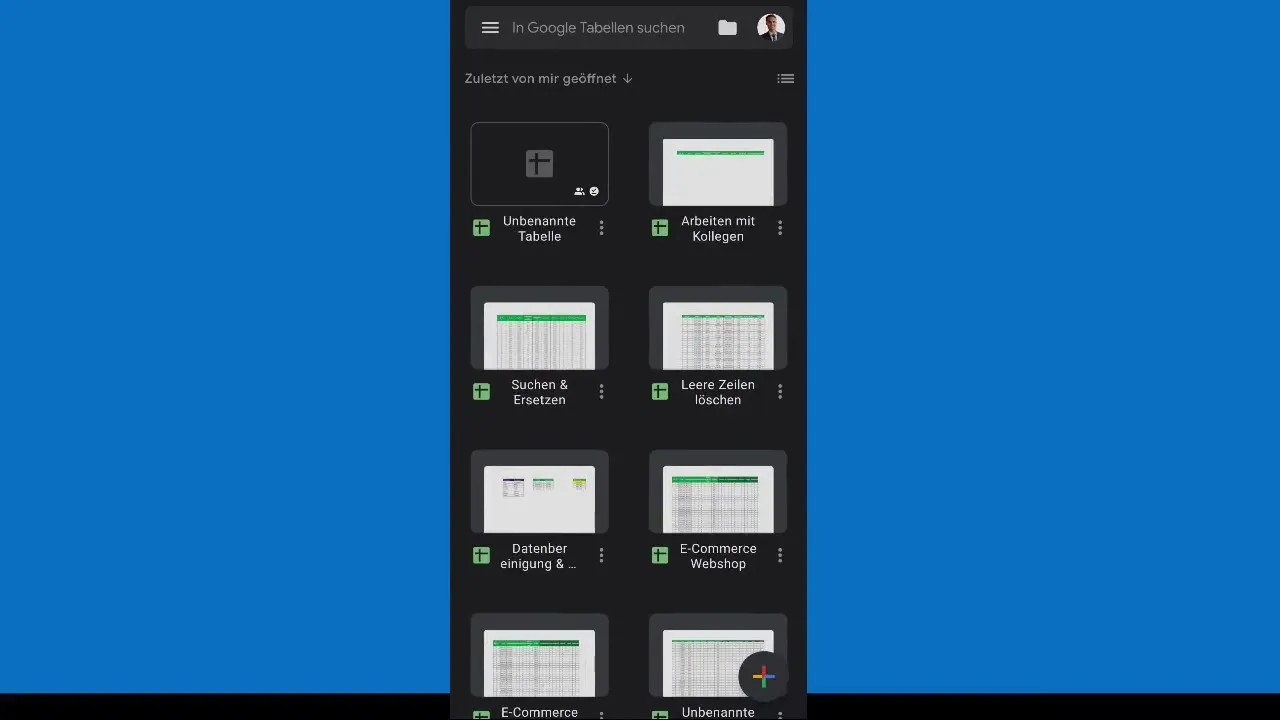 Google Sheets uz jūsu viedtālruni labāk izmantot - pakāpeniska vadlīnija