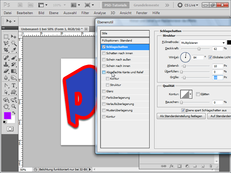 Logótipo com vários efeitos de flash