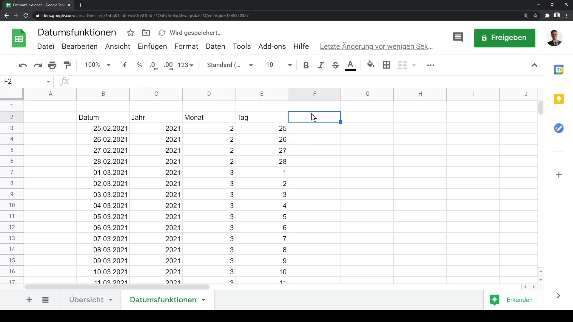 Google Sheets pamācība: Efektīva datuma funkciju izmantošana