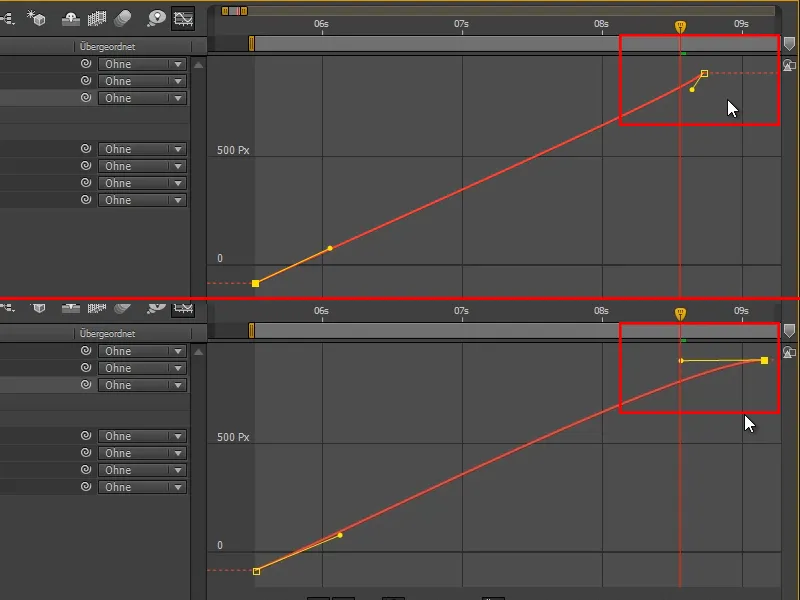 Animasi menjadi mudah: Bouncing Ball - the Curves