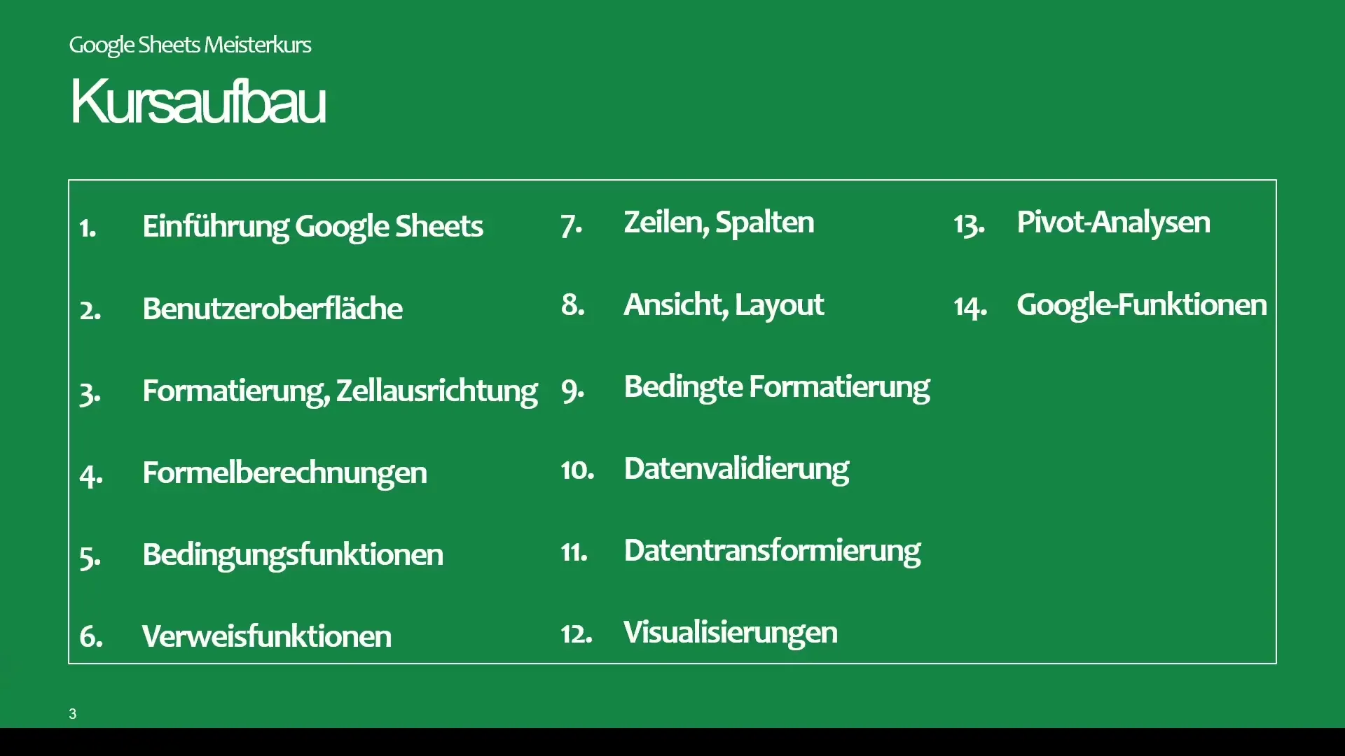 Google Sheets mesterkurs: Hva du kan forvente i kurset!