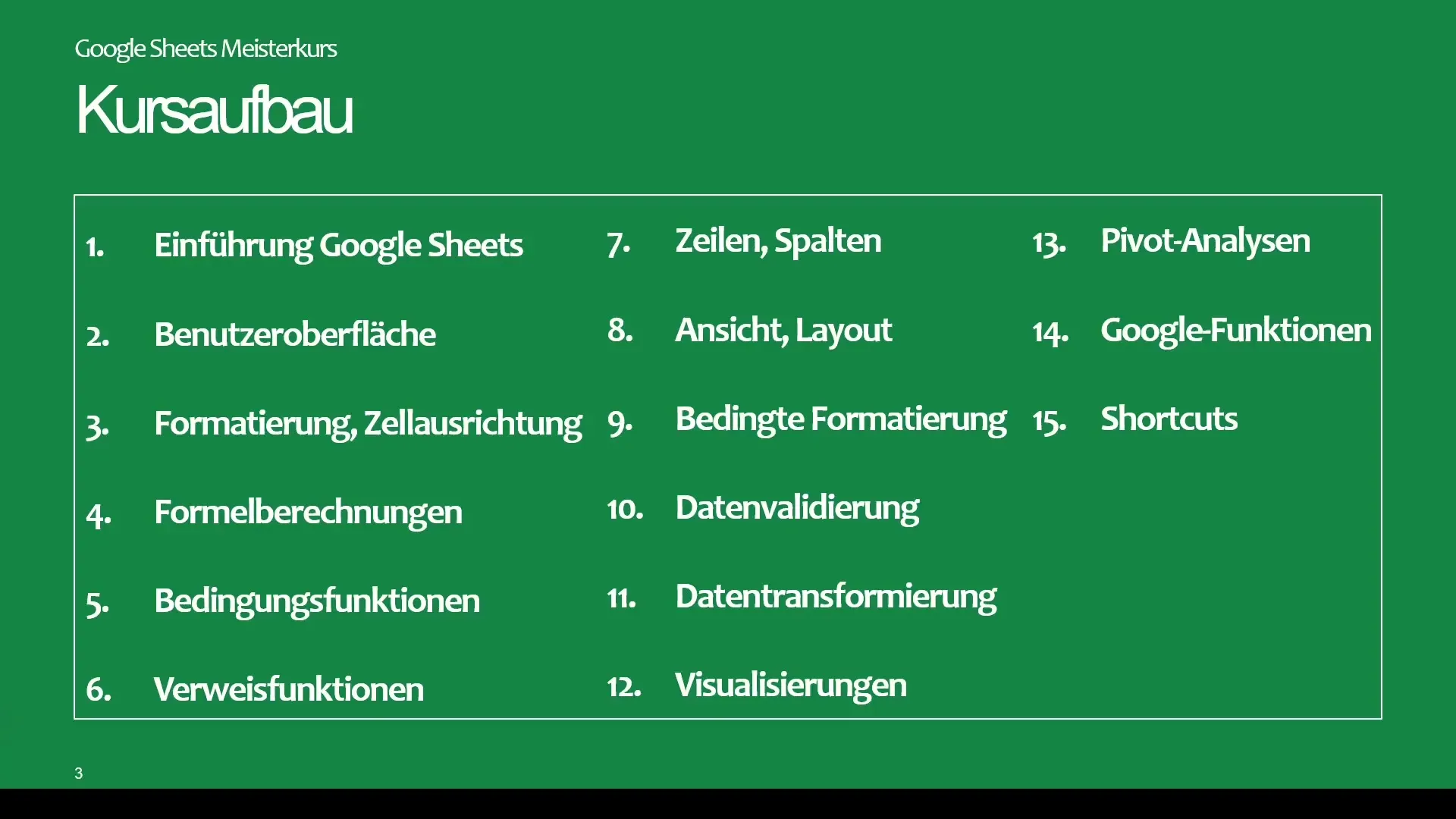 Google Sheets meistarklase: Ko varēsi gaidīt no kursa!