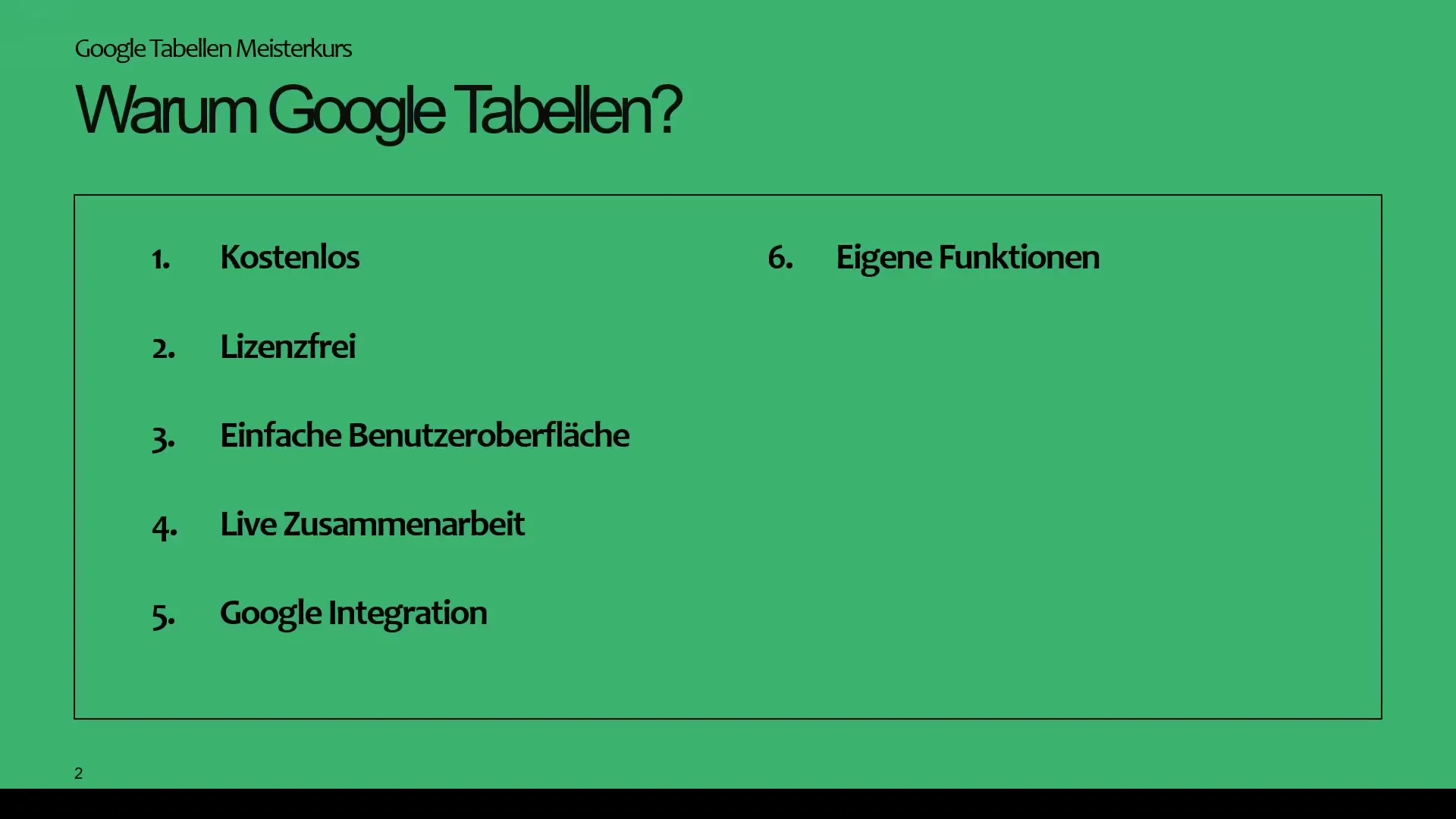 Pourquoi Google Sheets est le meilleur choix pour tes projets