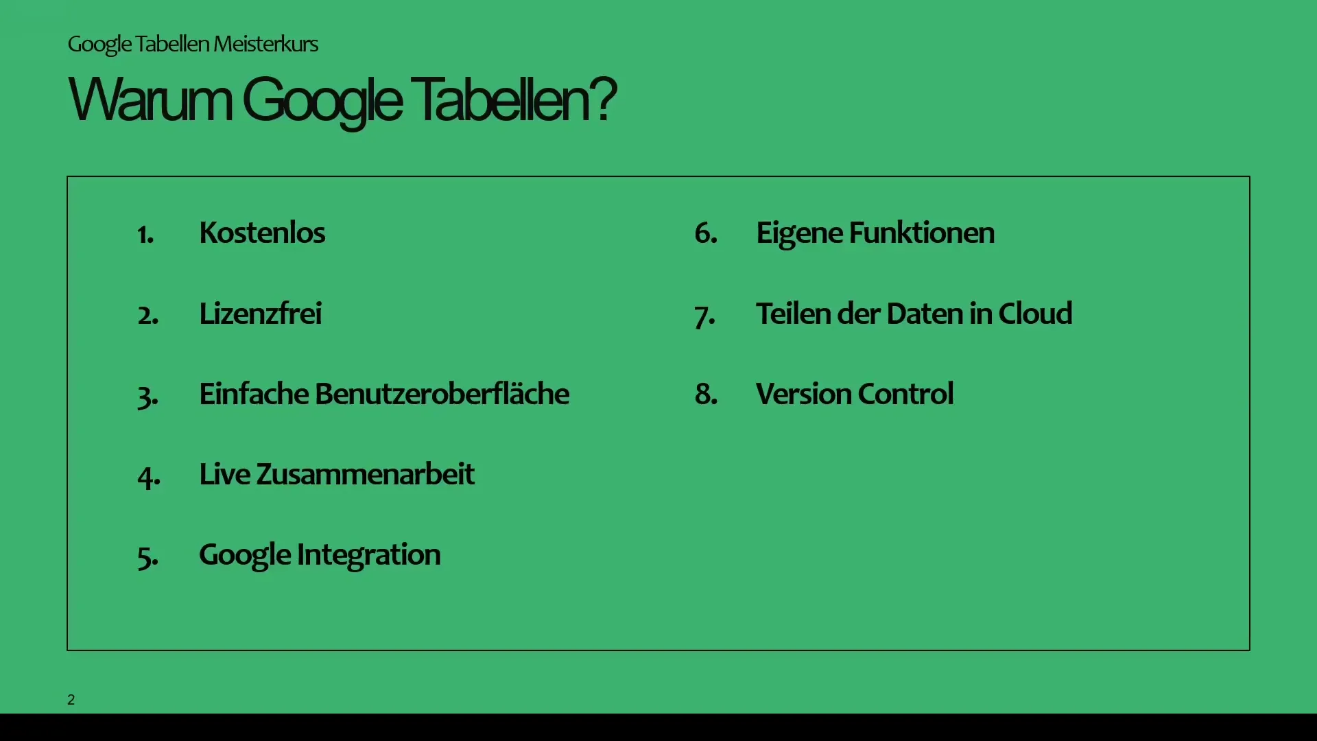 ¿Por qué Google Sheets es la mejor opción para tus proyectos