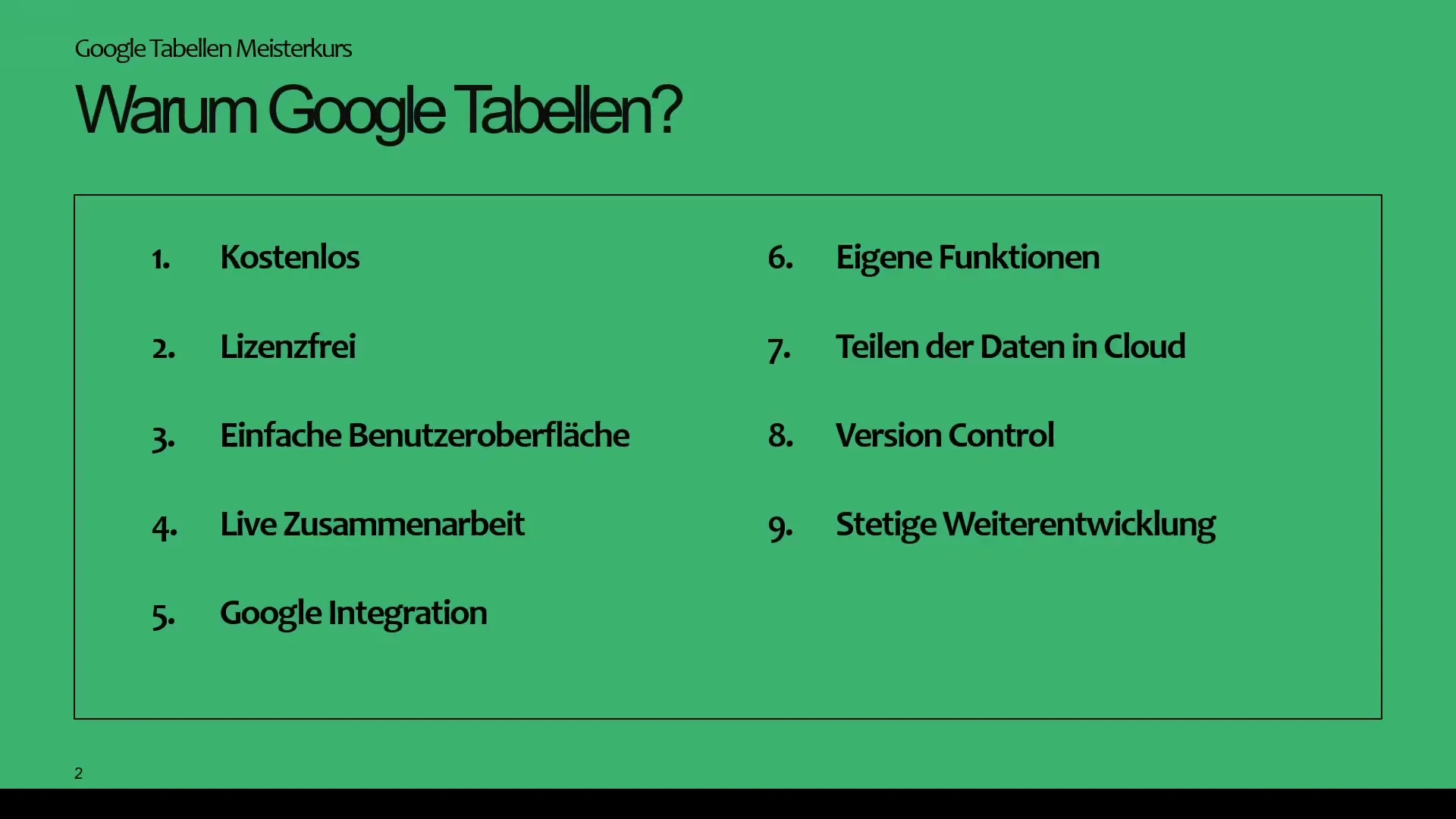 Pourquoi Google Sheets est le meilleur choix pour tes projets