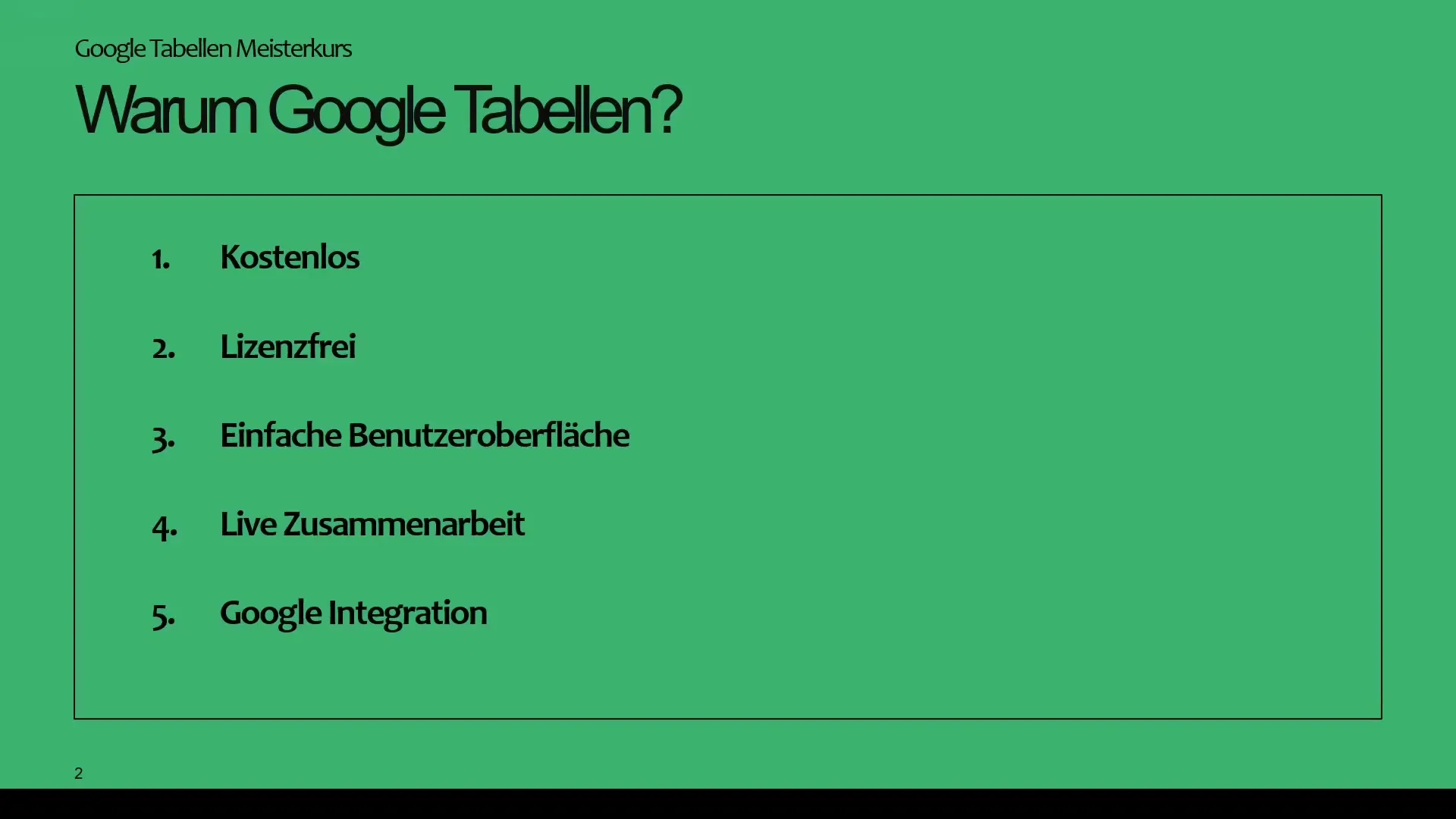 Pourquoi Google Sheets est le meilleur choix pour tes projets