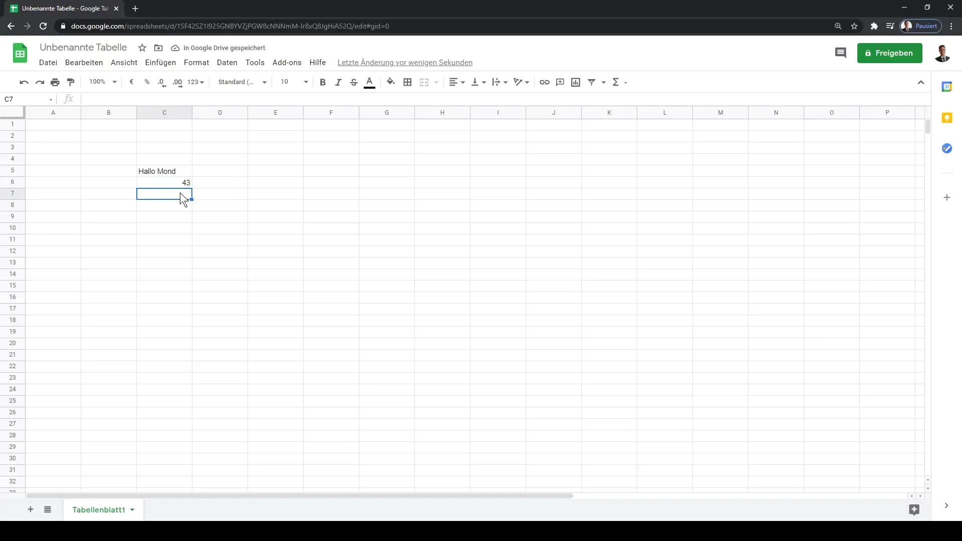 Google Sheets : Entrez du texte, des chiffres et une date - Un guide étape par étape