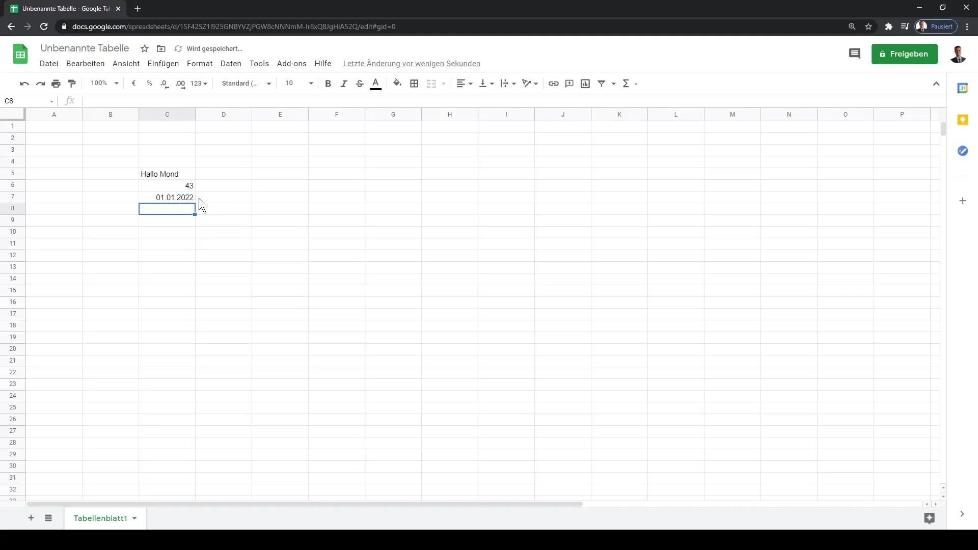 Google Sheets: Memasukkan Teks, Angka, dan Tanggal - Panduan Langkah demi Langkah