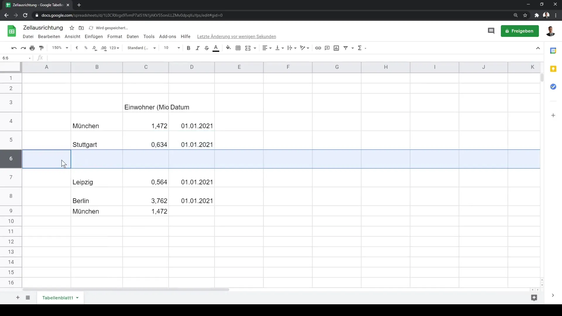 Alinhamento de células no Google Sheets: Um guia completo