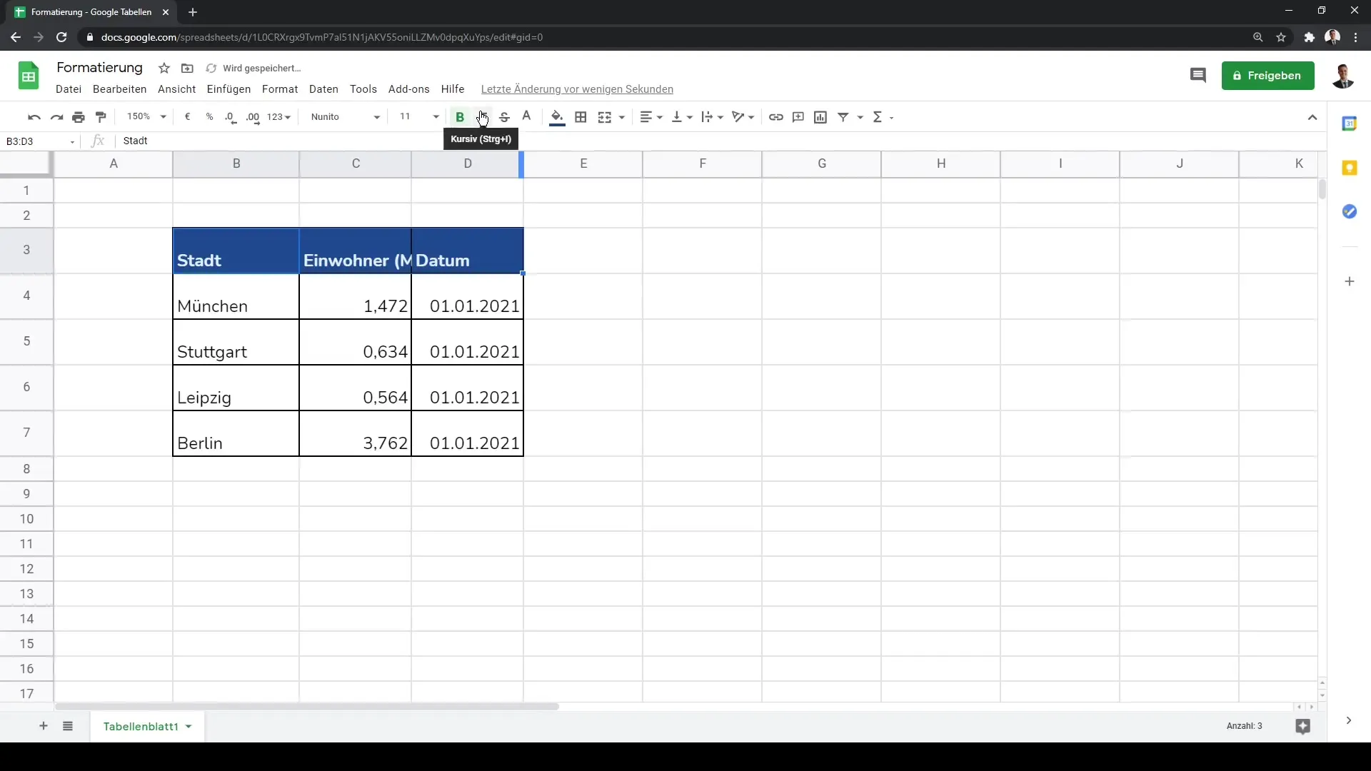 Mise en forme des cellules dans Google Sheets - Le guide ultime