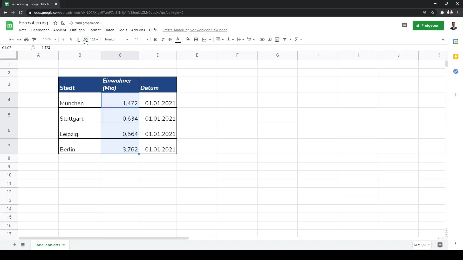 Cellformatering i Google Sheets - Den ultimata guiden