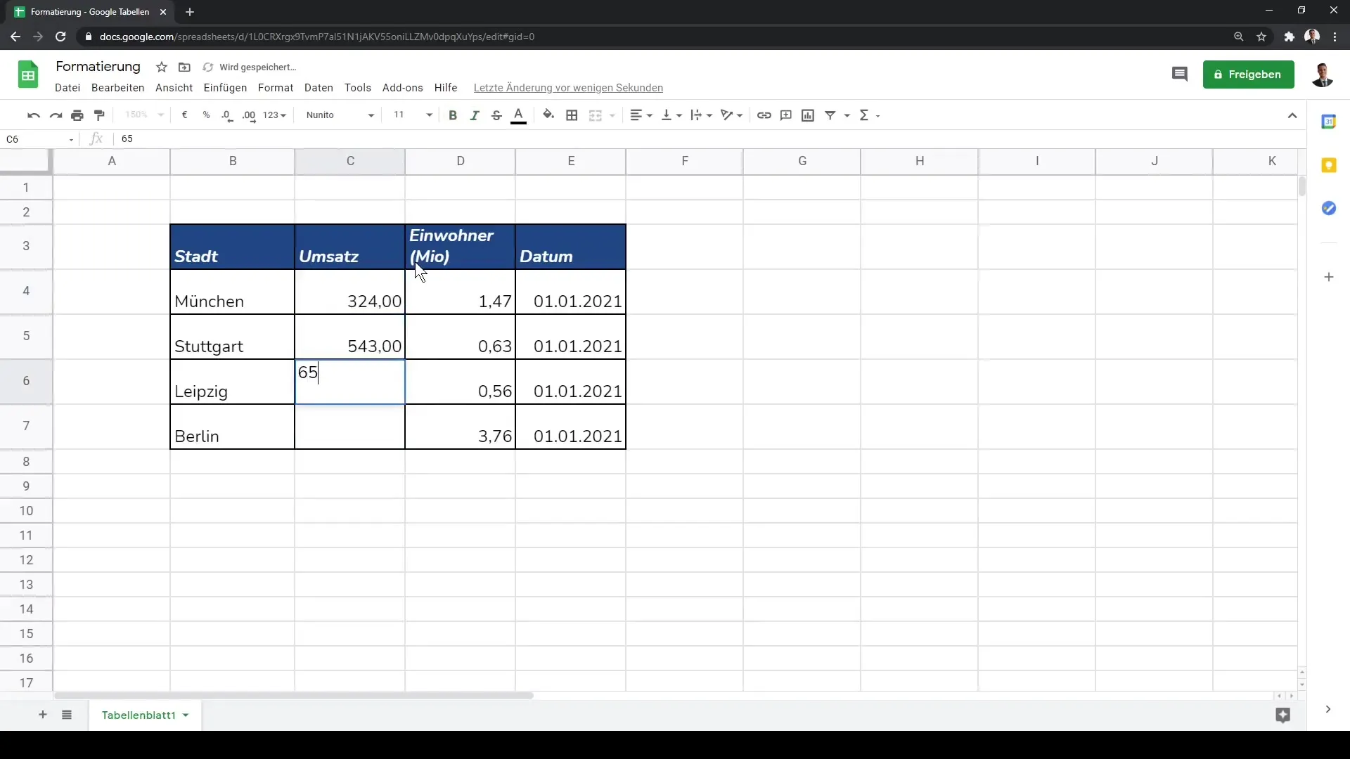 Šūnu formatēšana Google Sheets – Gala ceļvedis