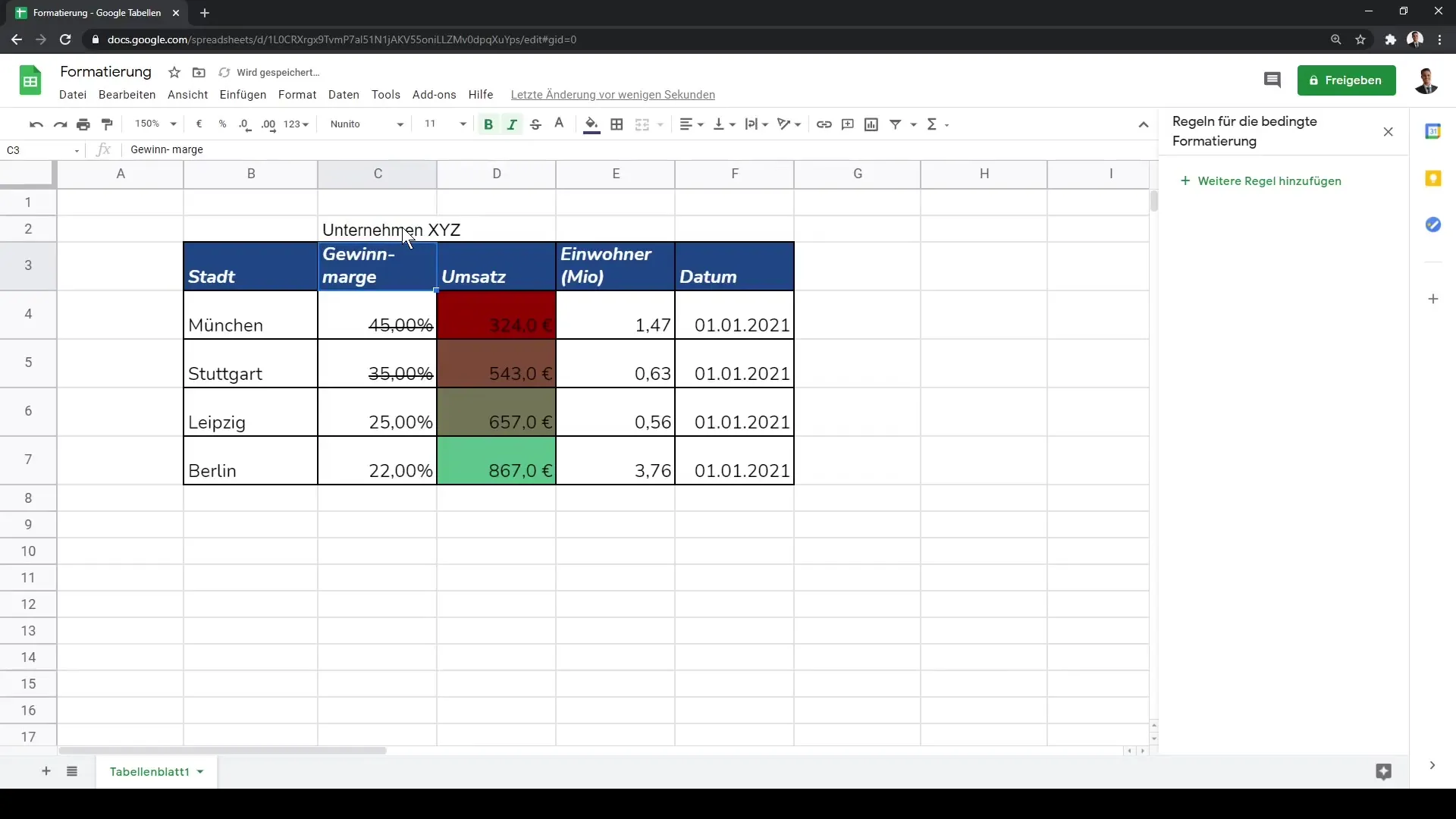 Pengaturan Format Sel di Google Sheets - Panduan Komprehensif