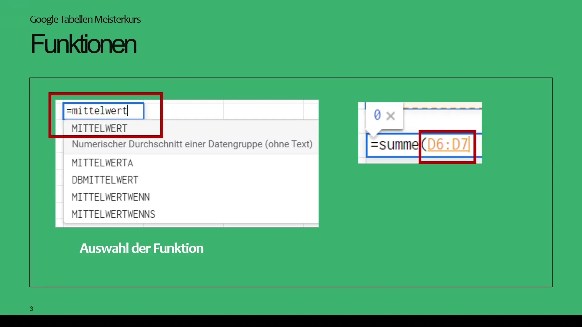 Google Sheets'in verimli kullanımı: Verileriniz için işlevler ve kısayollar