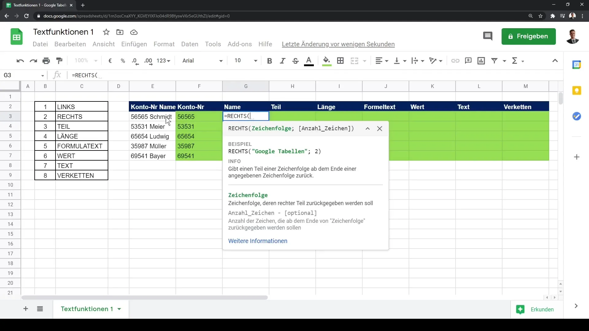 Tutoriel Google Sheets : Fonctions de texte efficaces pour vos données