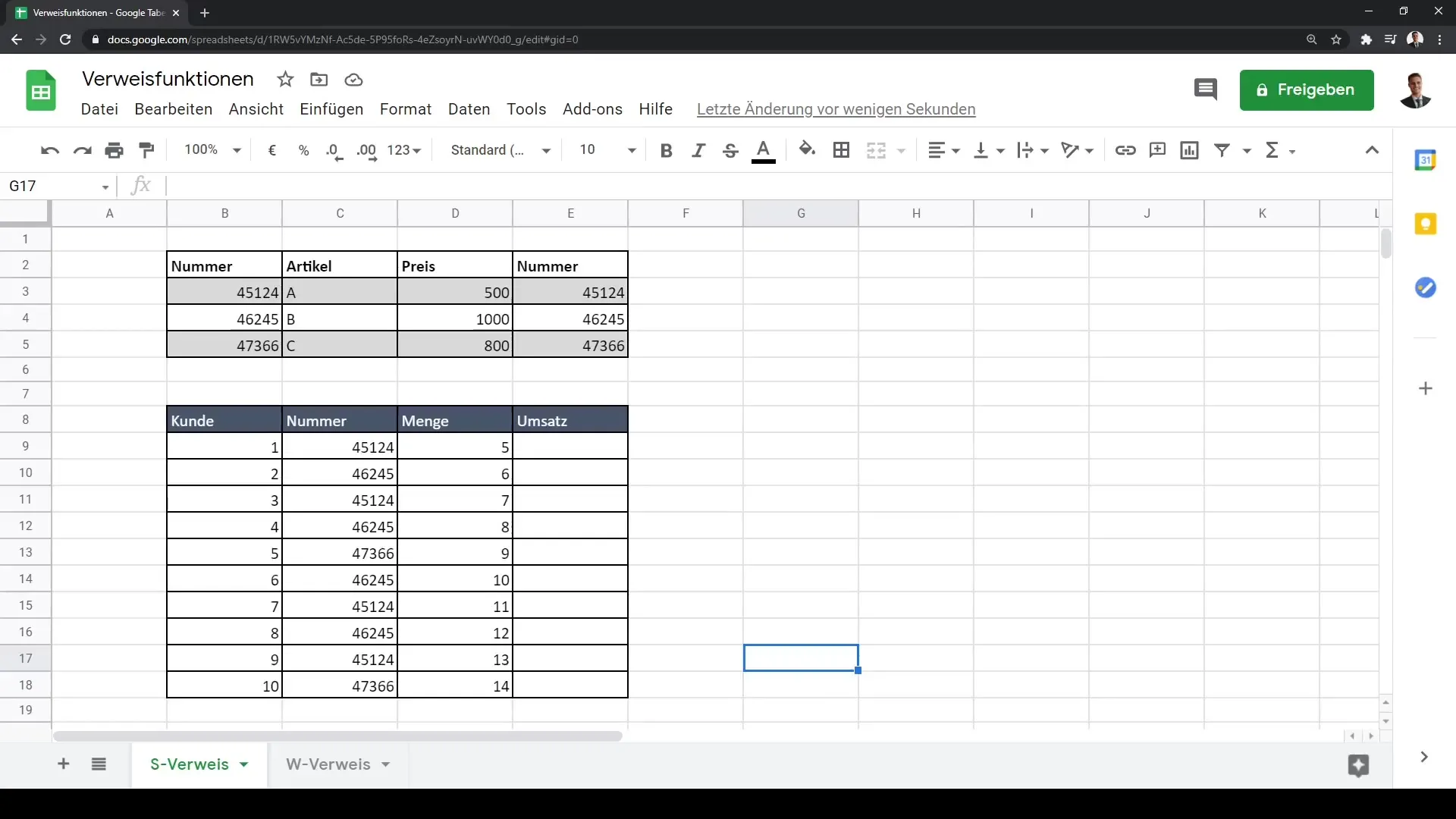 Tutorial de Google Sheets: cómo utilizar eficazmente las funciones BUSCARV y BUSCARH