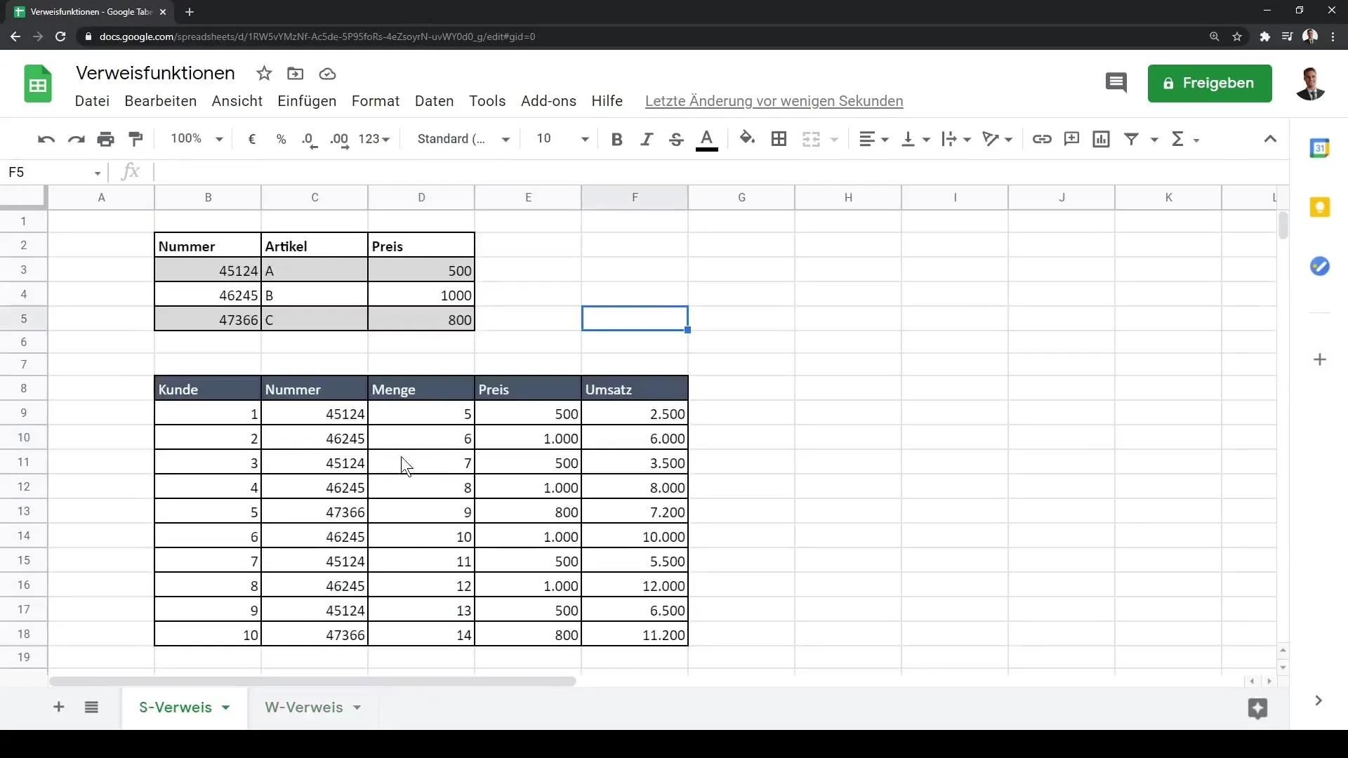 Tutoriel sur Google Sheets : Utilisation efficace de la fonction RECHERCHEV et de la fonction RECHERCHEH