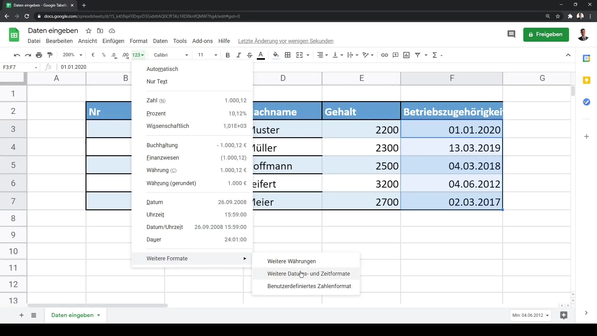 Google Sheets – Datus ievadīt efektīvi un veiksmīgi