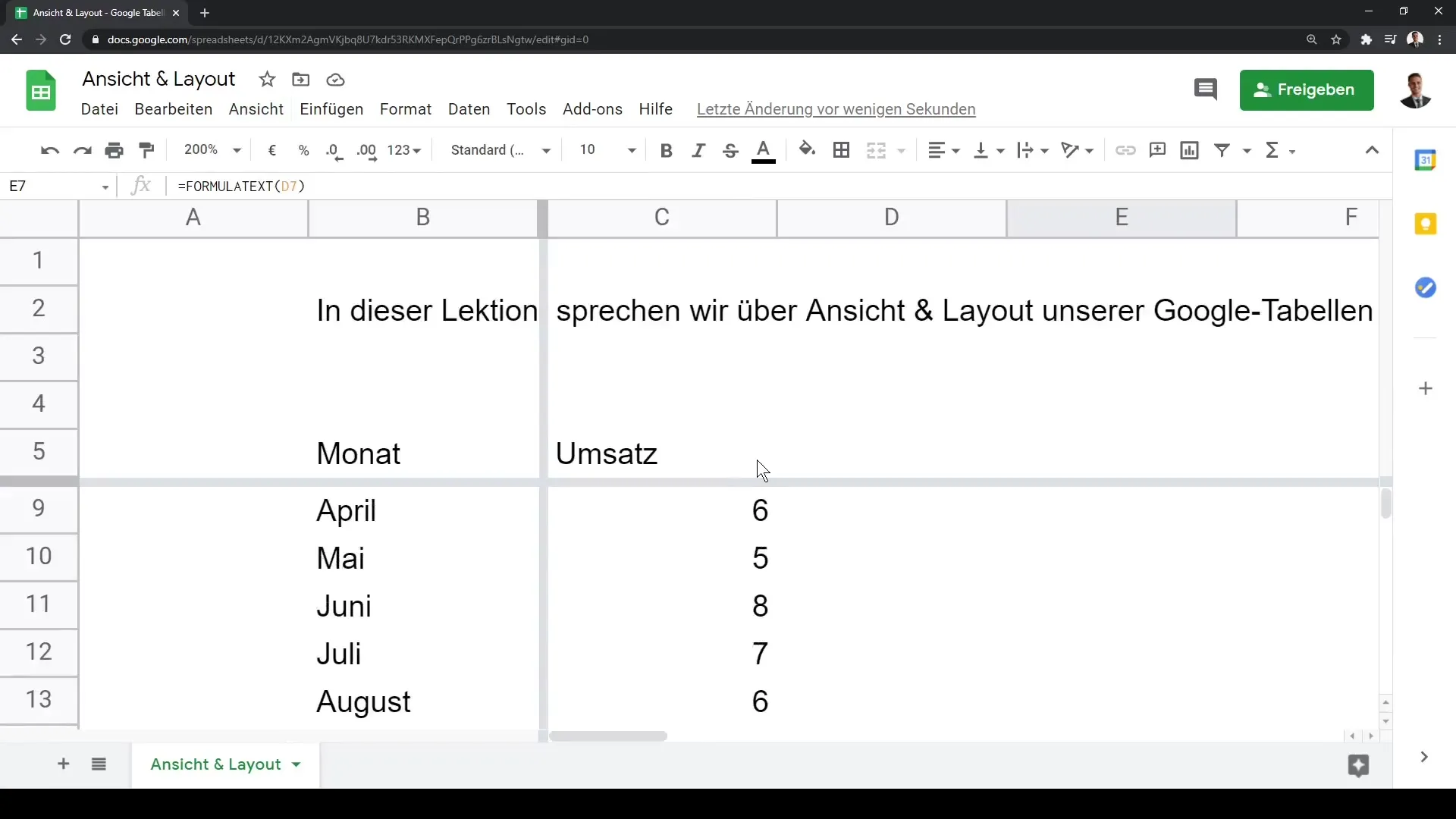 Google Sheets: Anpassa visning och layout för optimal användning