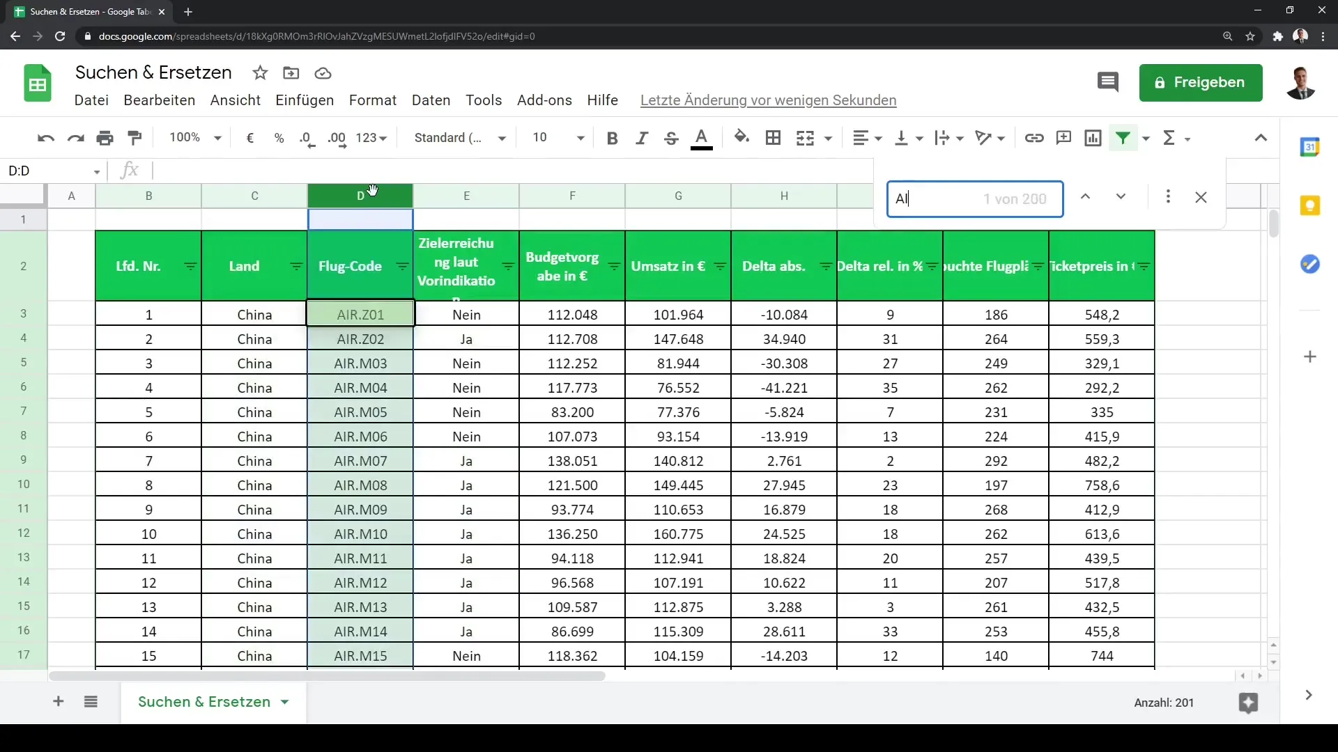 Google Sheets – Mencari dan Mengganti Data dengan Efisien