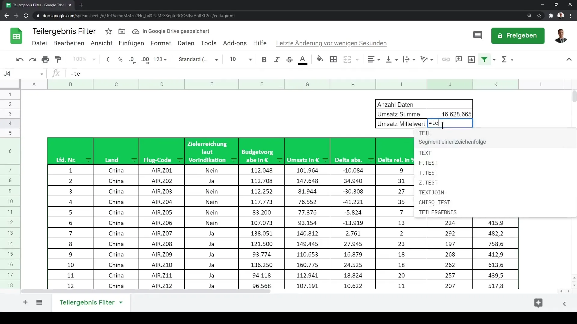 Google Sheets: Analisis data yang efisien dengan fungsi Subtotal