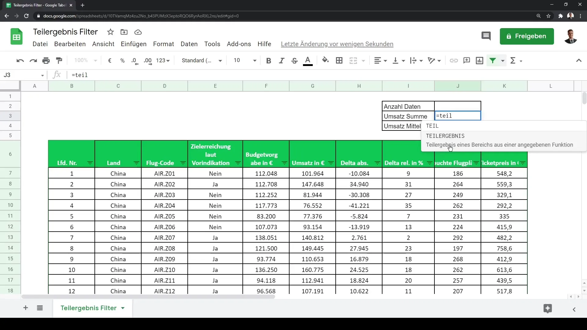 Google Sheets: Analisis Data yang Efisien dengan Fungsi Subtotal