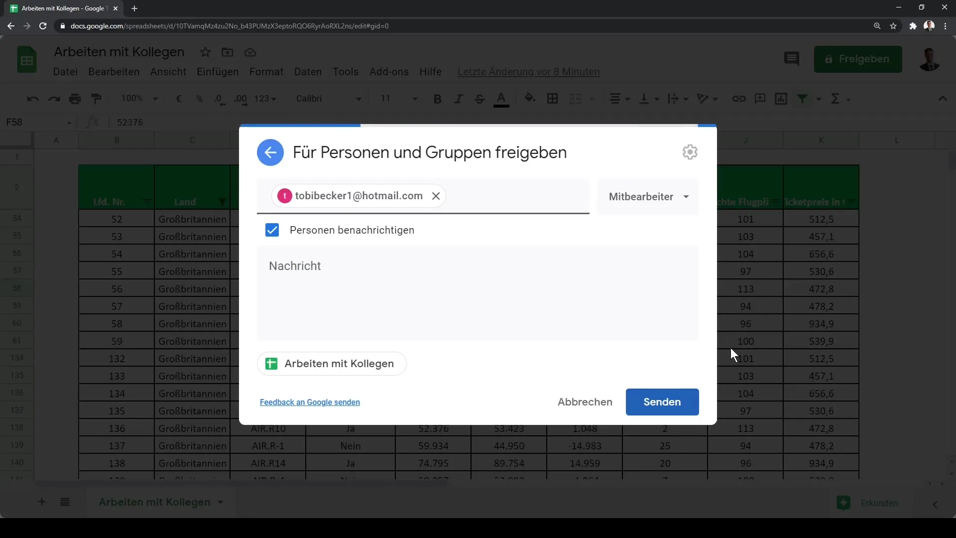 Trabalhar em conjunto no Google Sheets - Um guia completo