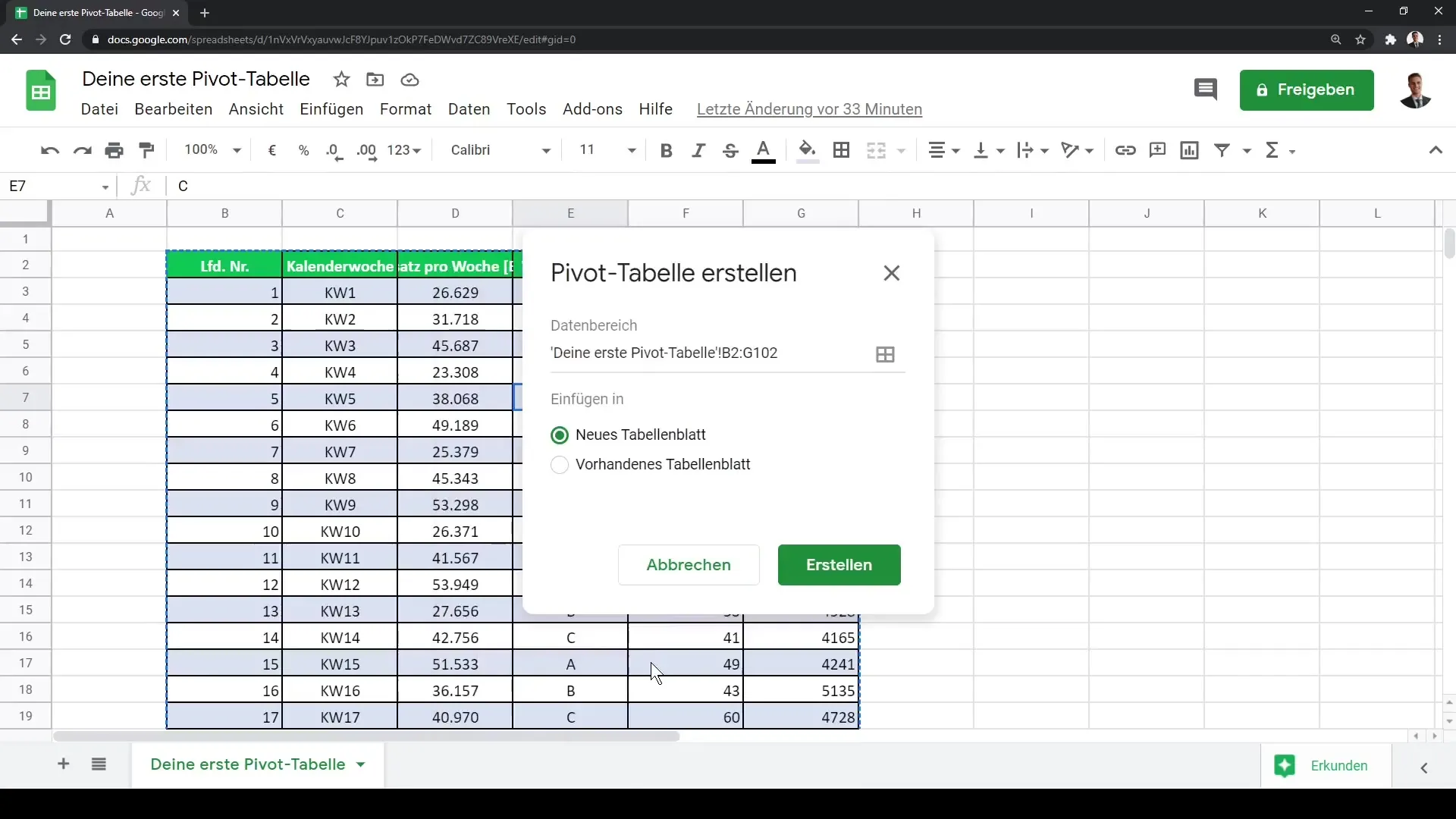 Google Sheets : Analyser efficacement les données avec des tableaux croisés dynamiques