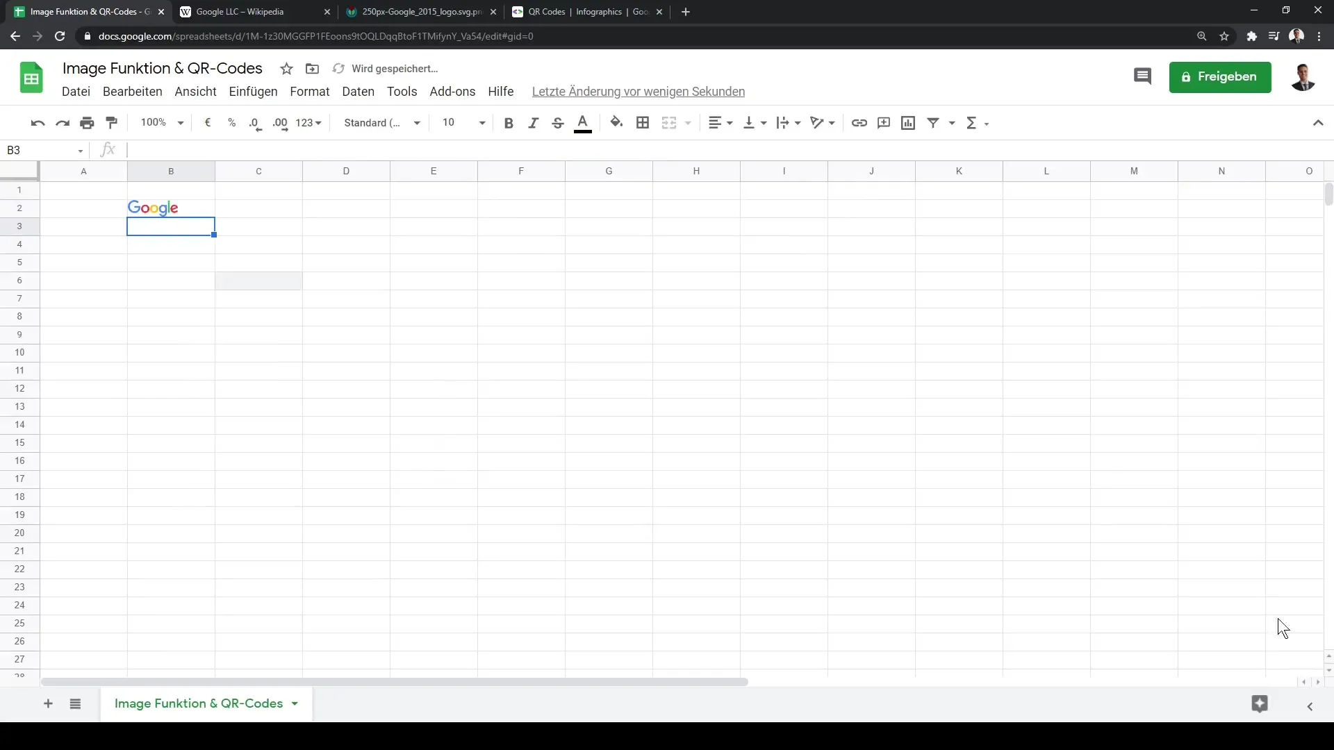 Google Sheets : Utilisation efficace de la fonction Image