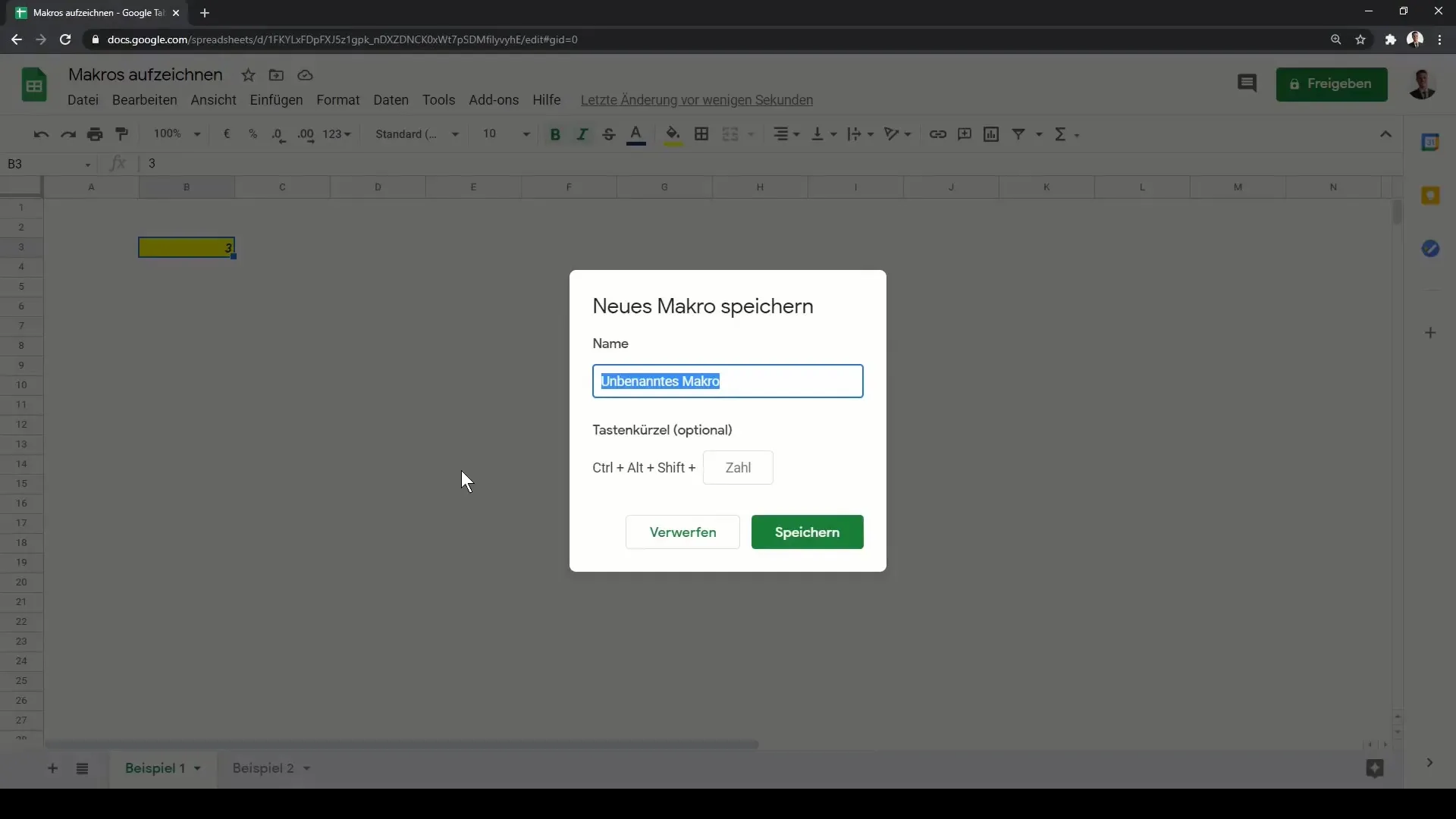 Automatisation des étapes de travail dans Google Sheets - Un tutoriel macro complet