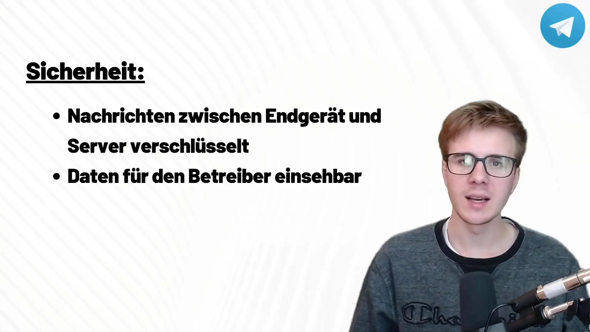 Aspects de sécurité et conseils pour l'utilisation de Telegram