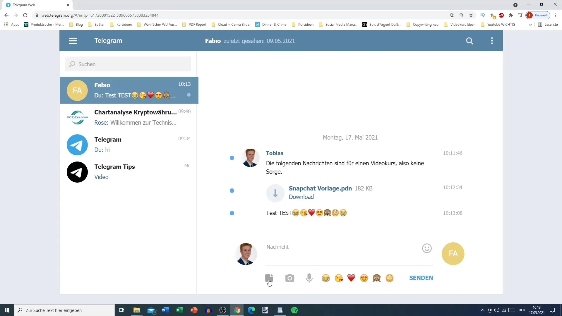 Private chat on Telegram: Send and manage messages efficiently