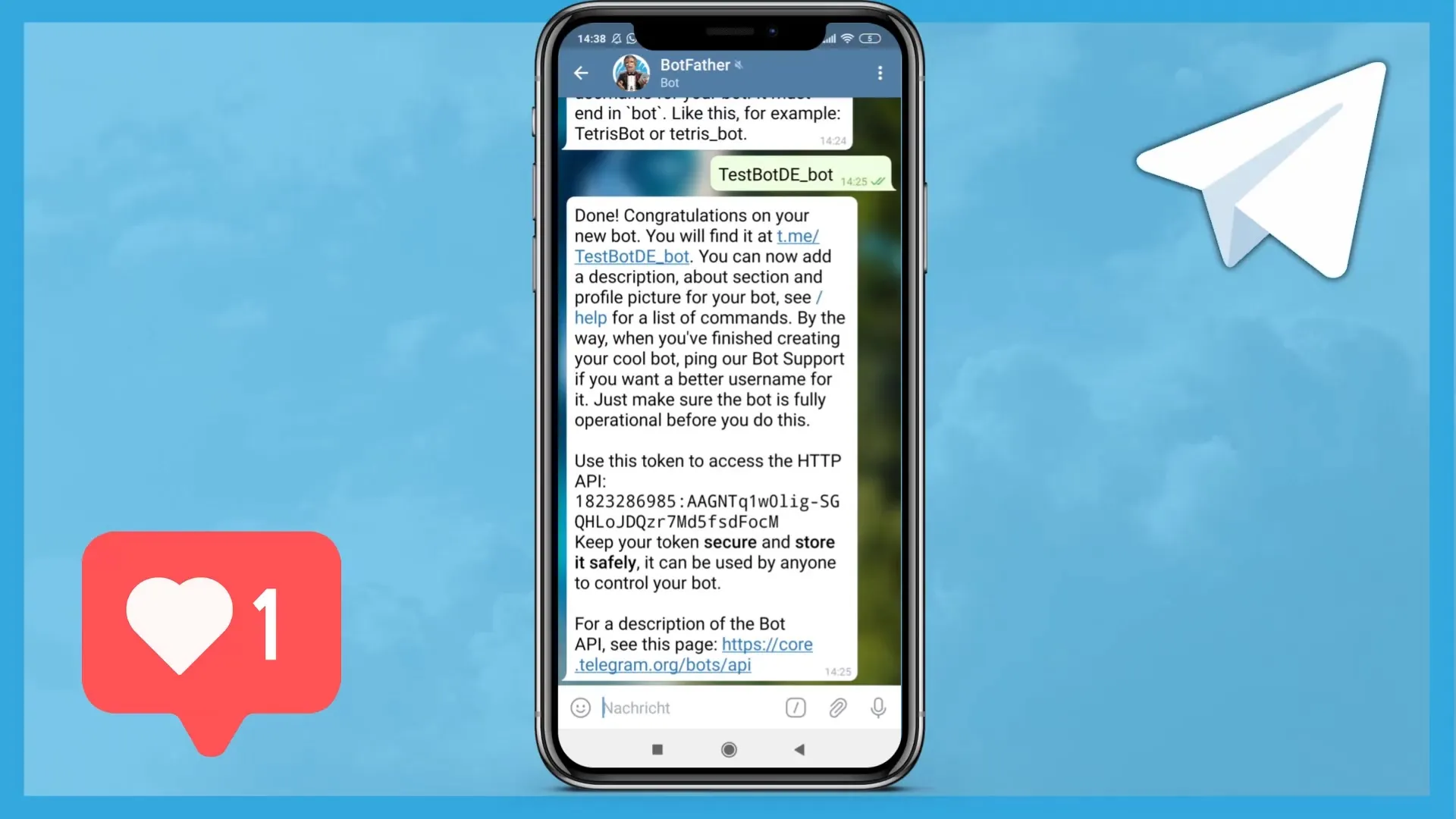 Stopping and restarting a Telegram bot made easy