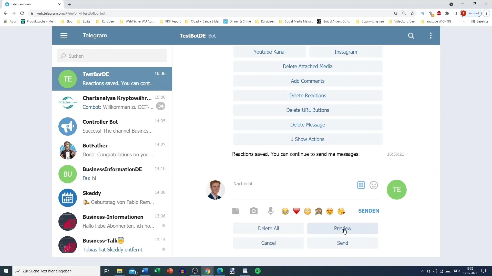 Send and manage Telegram posts effectively