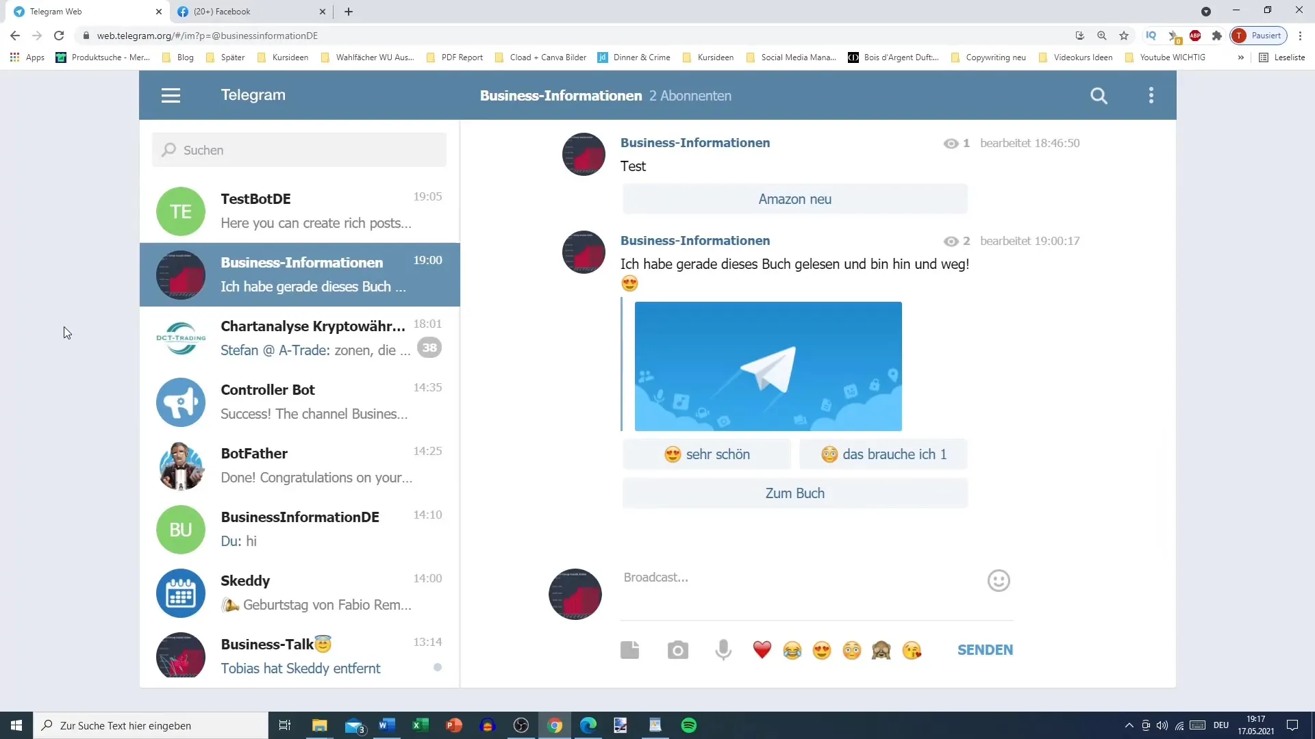 Marketing Telegram pour débutants - Acquisition d'abonnés via Facebook