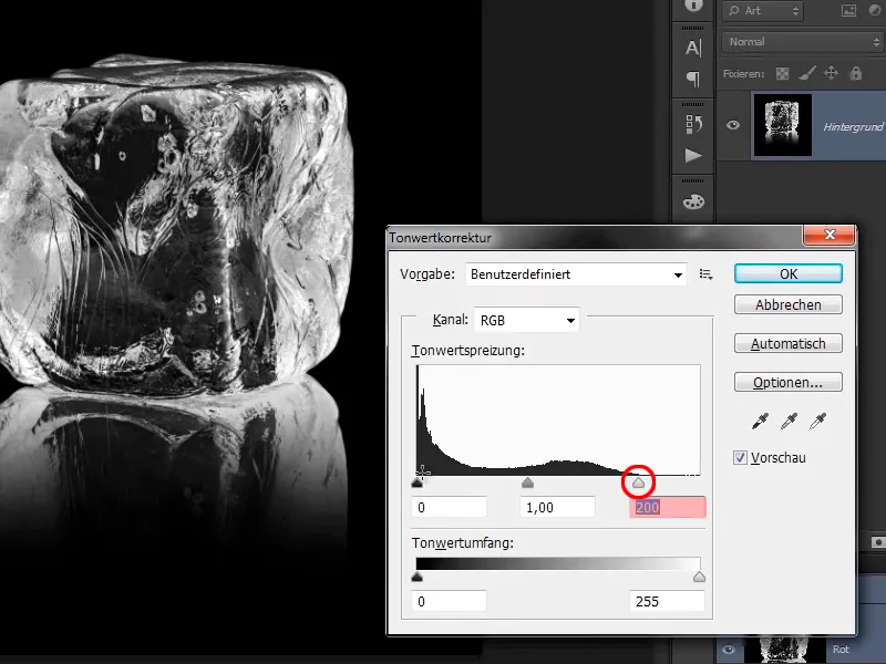 Komposit Photoshop - Api dan Es - Bagian 10: Optimalisasi lebih lanjut dari tampilan bersalju