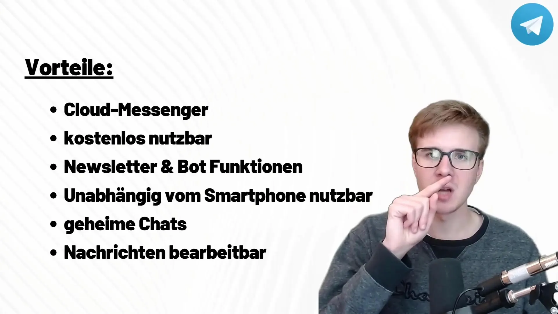 Telegram-Tutorial: Voordelen van Telegram