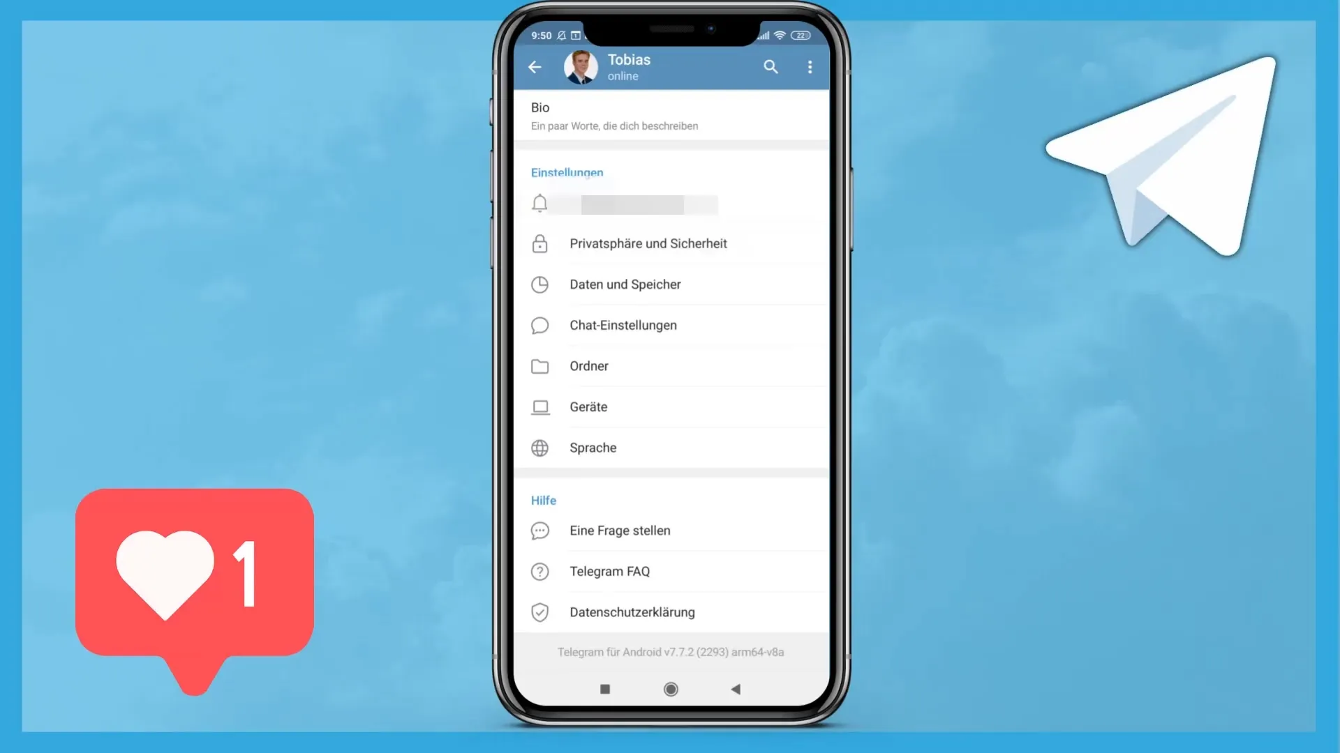 Telegram Tutorial: Organizing chats with folders in a few steps