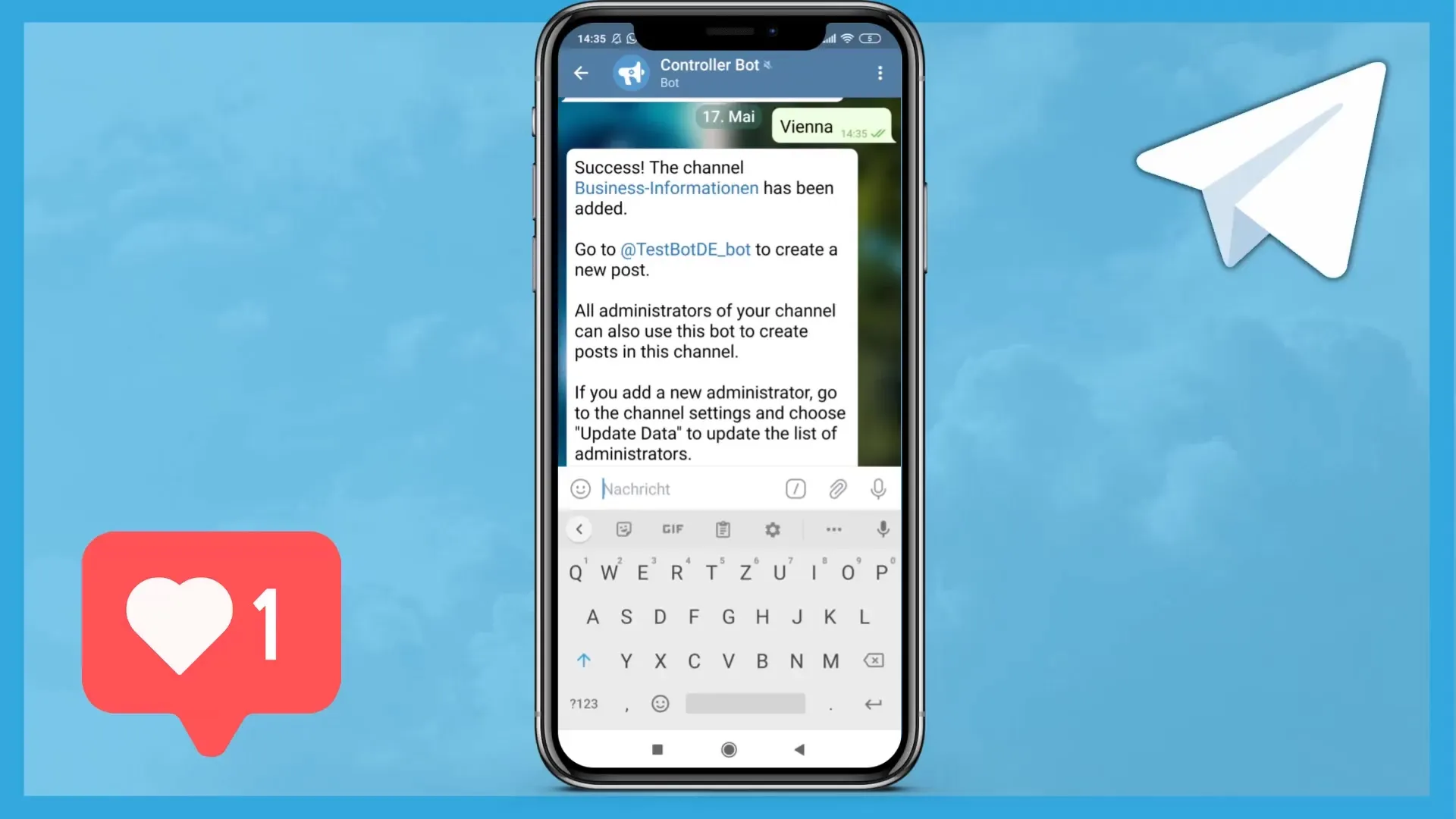 Handleiding voor het instellen van de Telegram Controller Bot