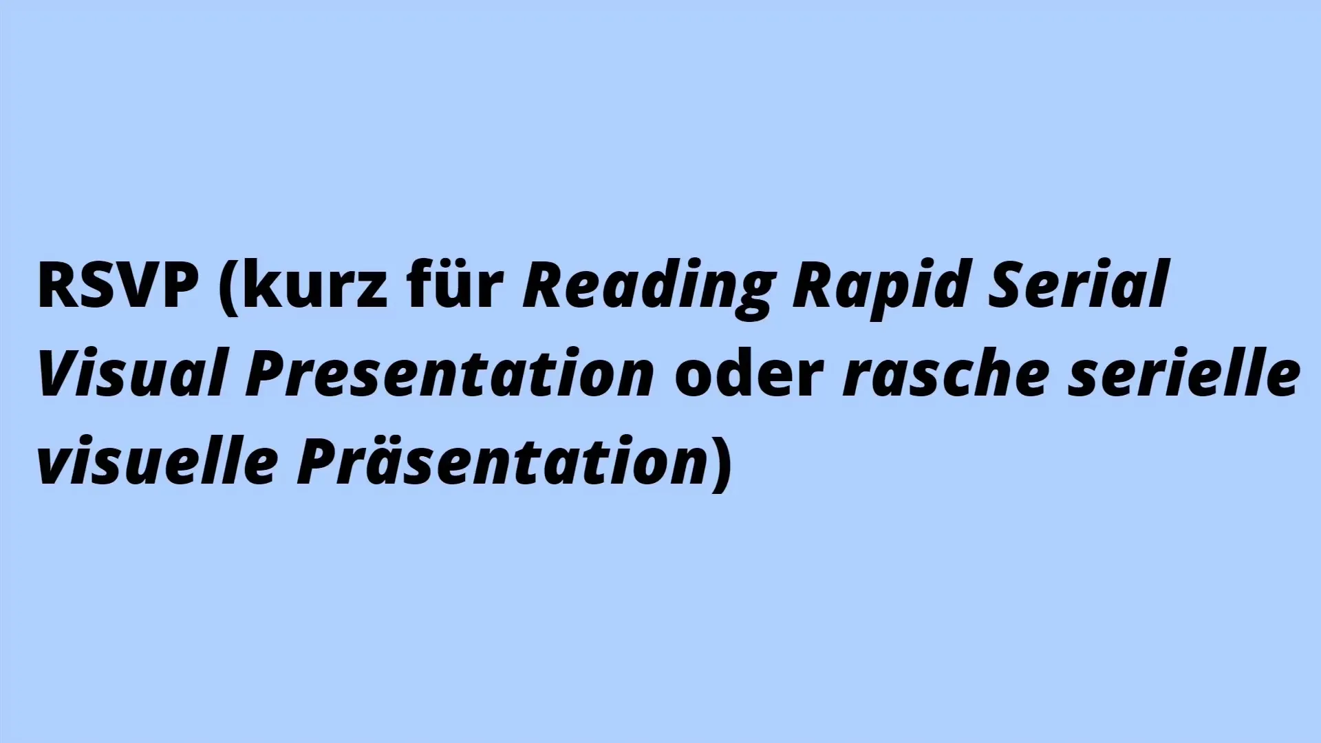 Lectura rápida: Primera estrategia para principiantes