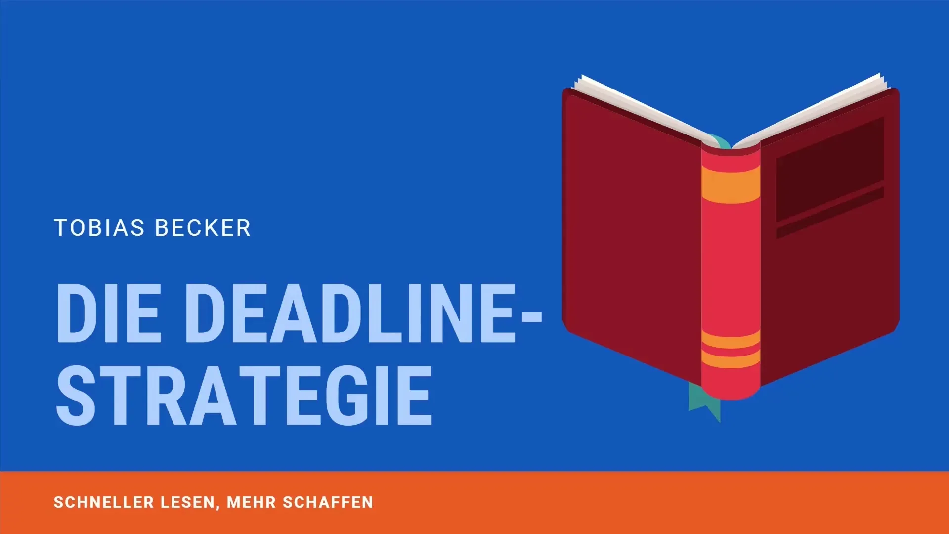 This is how you improve your reading efficiency with the deadline strategy